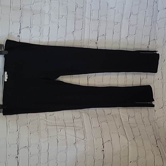 Vince sz 6 black pants zipper ankle WP128 - Picture 1 of 4
